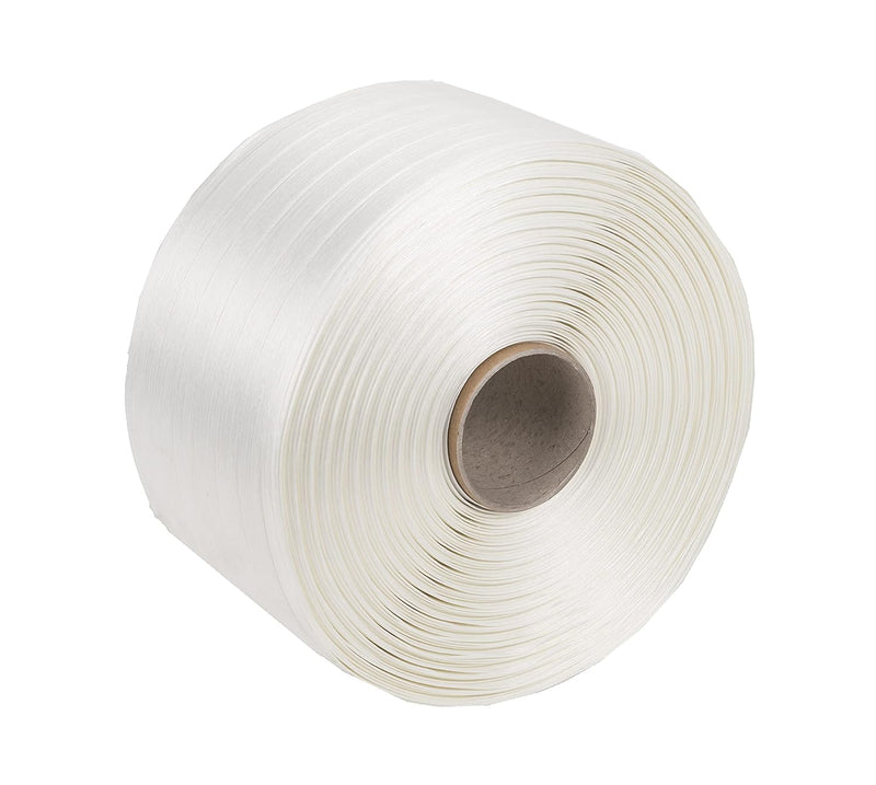 1 Rolle 16mm Polyester Umreifungsband | 850mtr | Zugfestigkeit: 450KG | Kerndurchmesser: 76mm. (031.