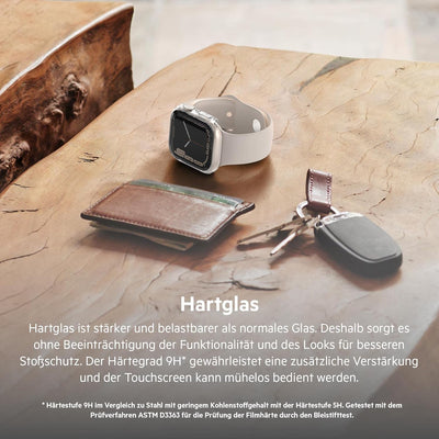 Belkin ScreenForce Apple Watch 41mm, 40 mm Series 8, SE, 7, 6, 5, 4 Bumper-Case mit integriertem Har