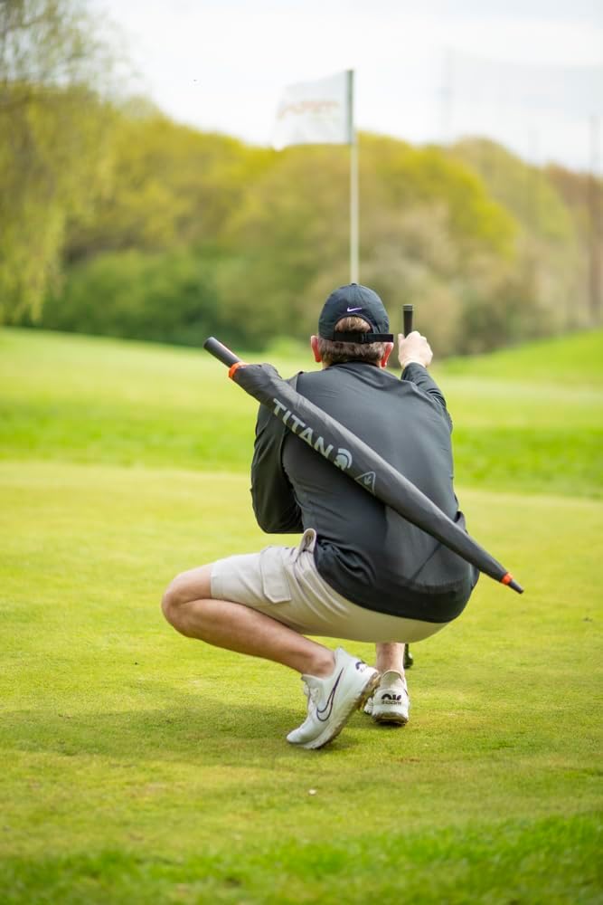 Fulton Titan 1 Golfschirm, Schwarz, Schwarz, Einheitsgrösse, Klassisch
