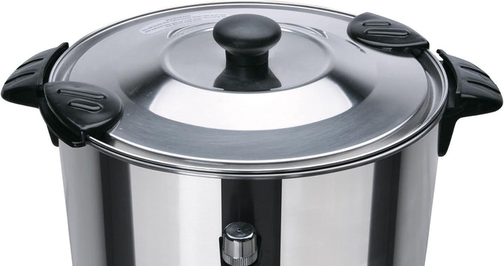 YATO Profi Glühweinkessel 15 Liter 1800 Watt Edelstahl Glühweinkocher Glühweinautomat Heissgetränkea