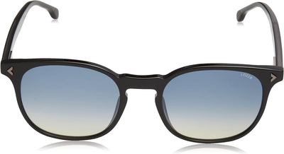 Lozza Unisex SL4301 Sunglasses, Black, 52