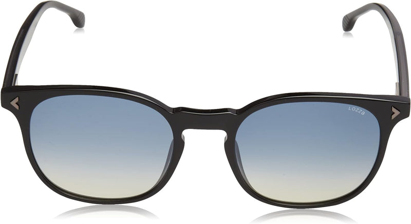 Lozza Unisex SL4301 Sunglasses, Black, 52