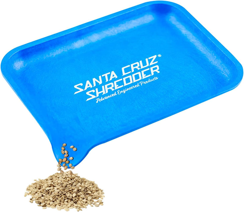 Santa Cruz Shredder Tablett – glatte, abgerundete Kanten, Ausguss für einfaches Befüllen – langlebig