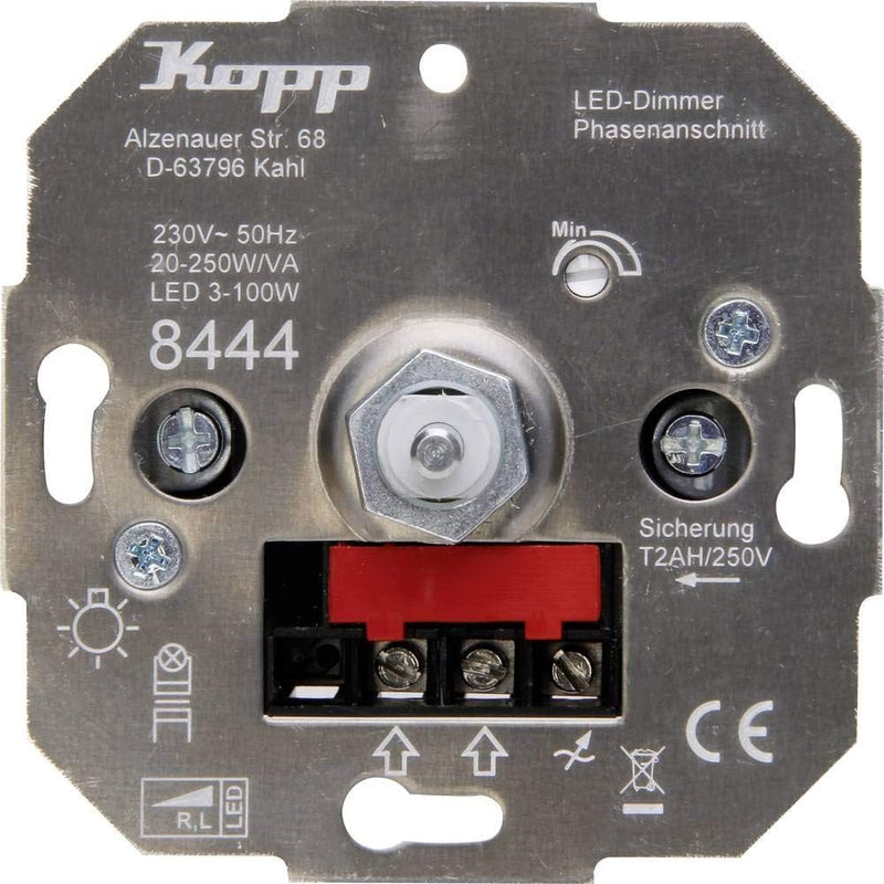 Druck-Wechselschalter - LED Dimmer, 100W/RL