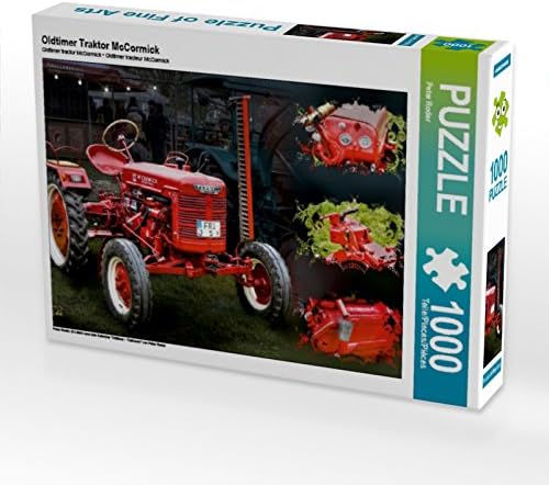 CALVENDO Puzzle Oldtimer Traktor McCormick 1000 Teile Lege-Grösse 64 x 48 cm Foto-Puzzle Bild von Pe