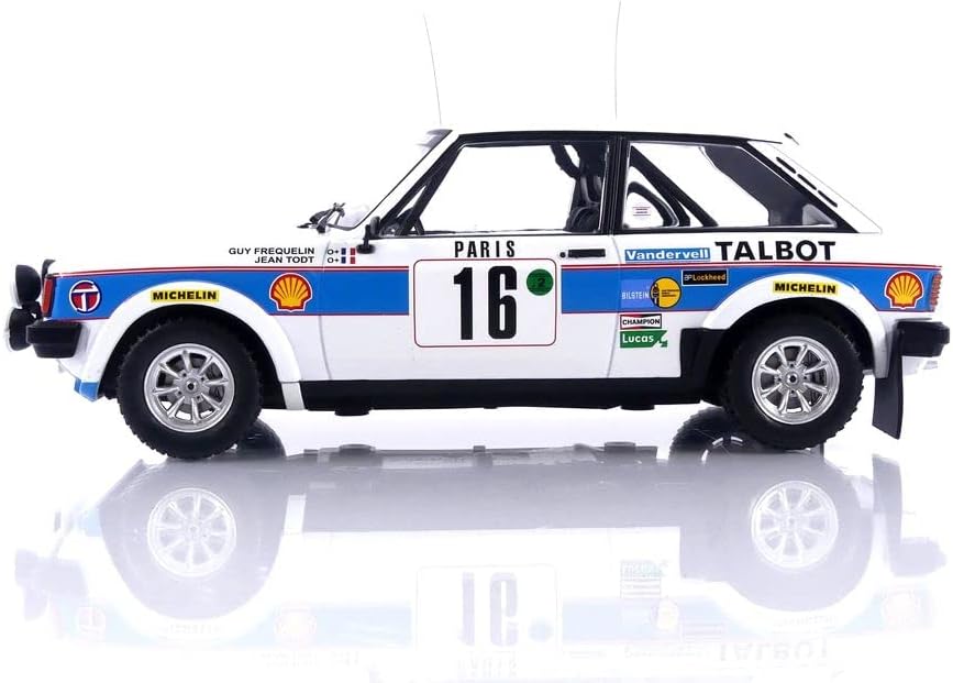 Ixo 18RMC095A Miniaturauto aus der Kollektion, Weiss/Blau