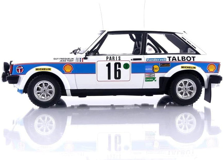 Ixo 18RMC095A Miniaturauto aus der Kollektion, Weiss/Blau