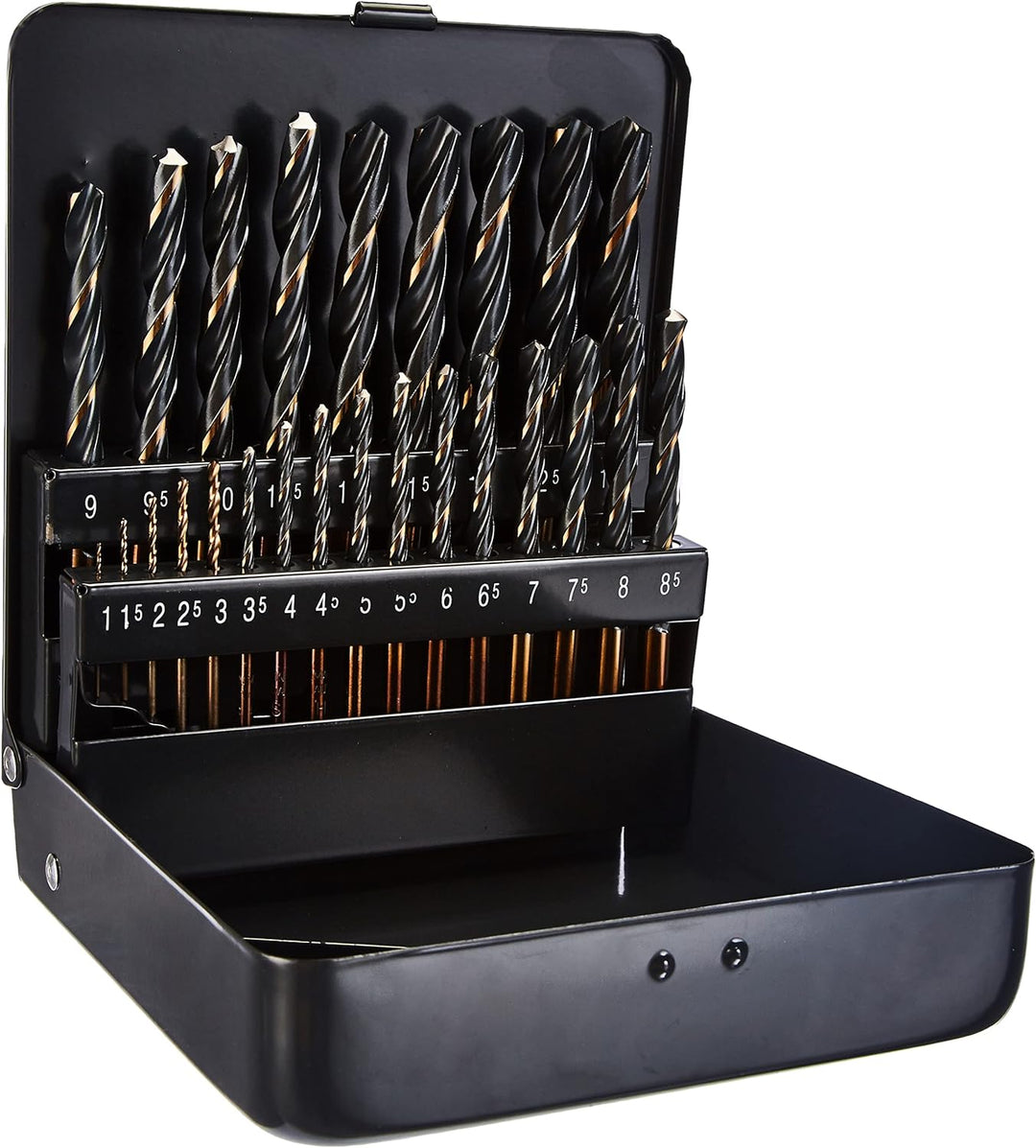 Alpen 810321100 Spiralbohrer Set"Sprint Master" KM 1-13x0, 5mm 25 Stück, 0 W, 0 V