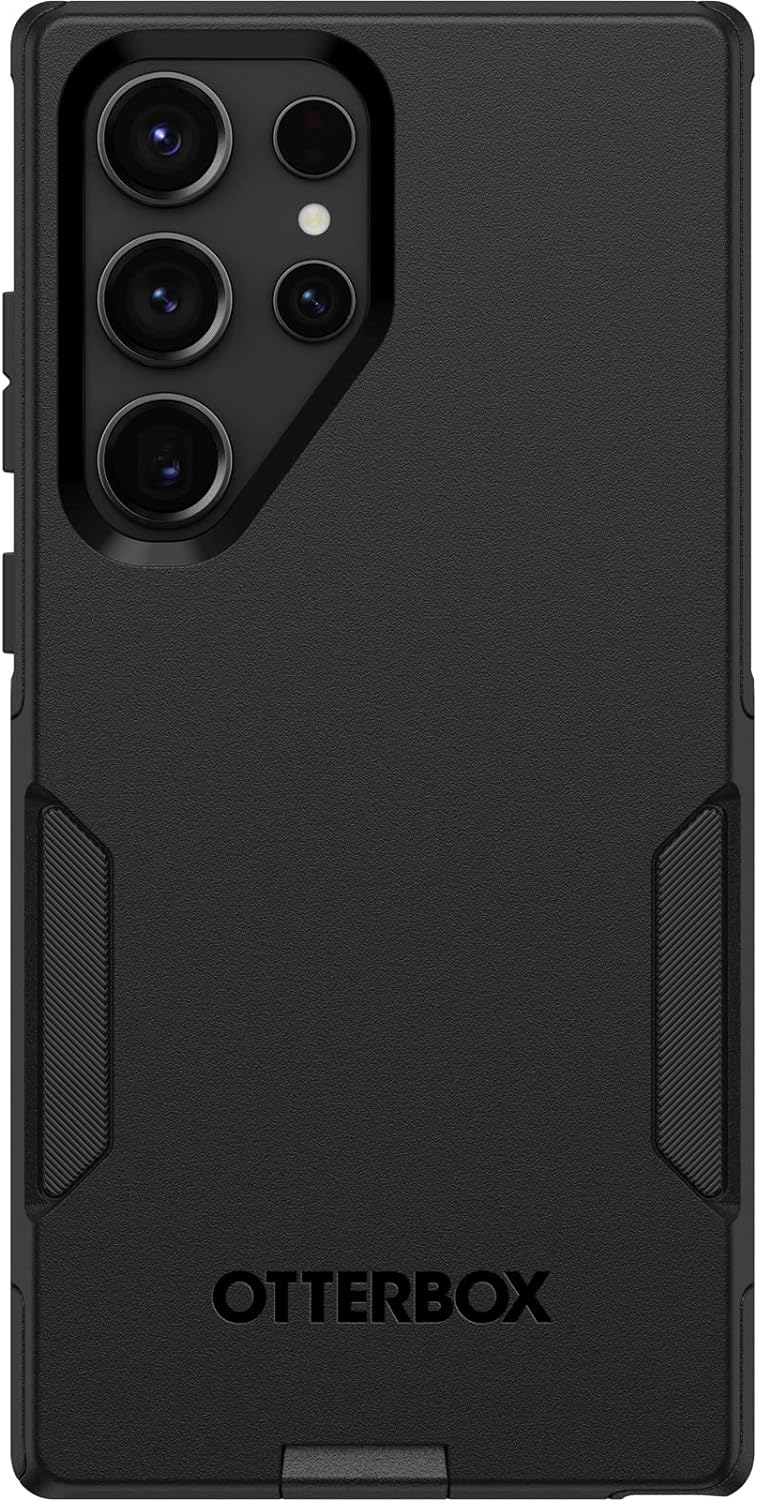 OtterBox Commuter Series Schutzhülle für Galaxy S23 Ultra, Schwarz Commuter Serie Schwarz, Commuter