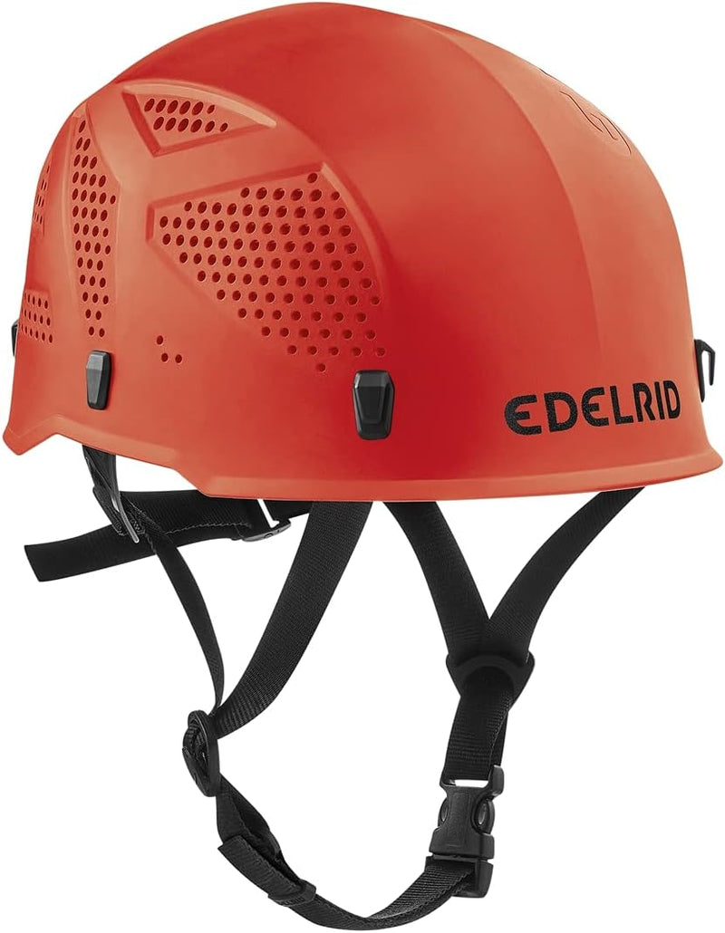 EDELRID Kinder Ultralight III Kletterhelm Klettersteighelm Bergsporthelm red, red