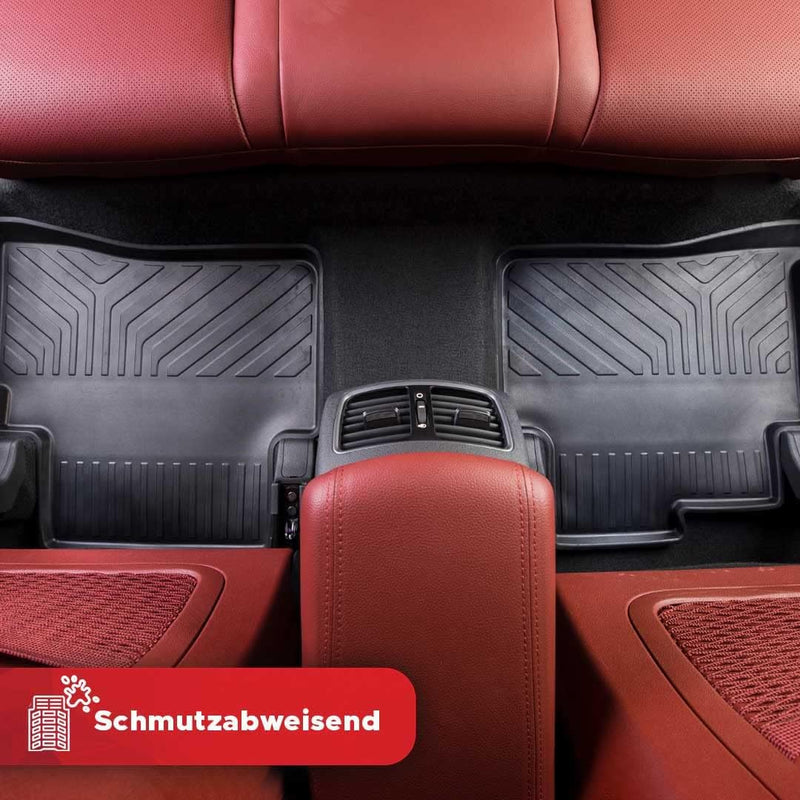 fussmattenprofi.com 4D Premium Gummi Auto Fussmatten Set Passend für Volkswagen Crafter (1 Beifahrer