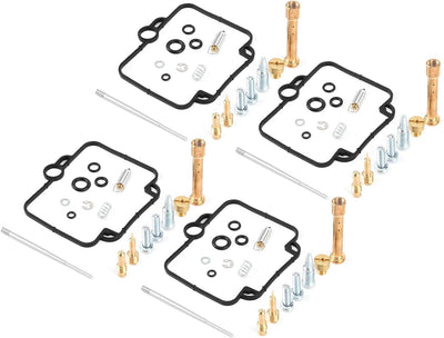 Auto Vergaser Umbausatz, 4 Sätze Motorrad Vergaser Vergaser Reparatursatz MCK019X4 Passend für Bandi
