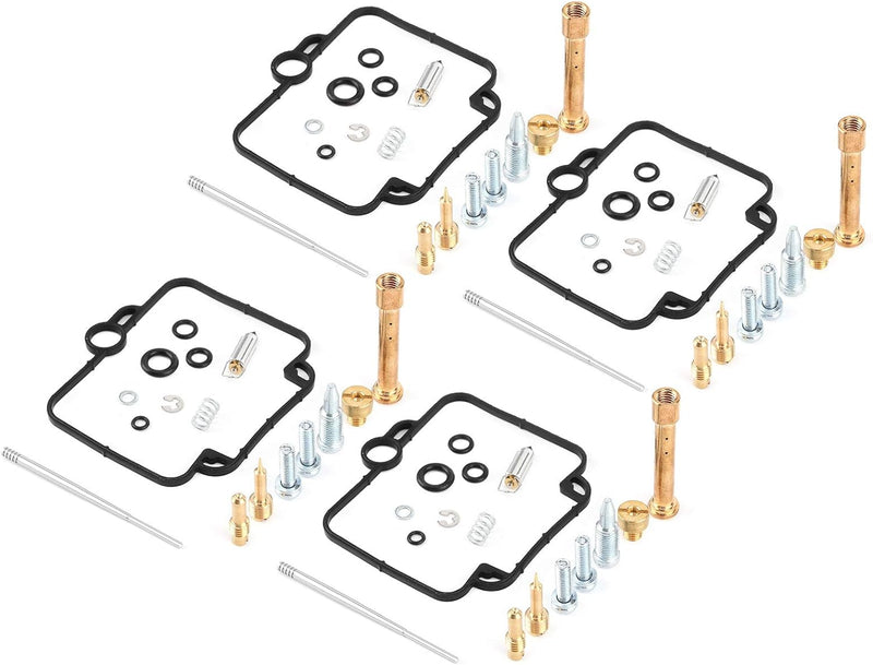 Auto Vergaser Umbausatz, 4 Sätze Motorrad Vergaser Vergaser Reparatursatz MCK019X4 Passend für Bandi