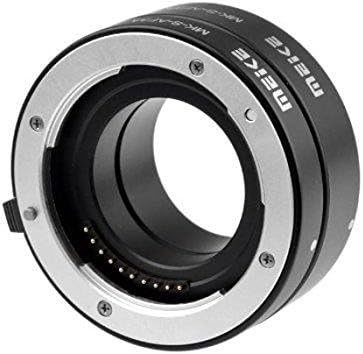 Automatik-Makro-Zwischenringe Extension Tube für Sony E-Mount Kameras, Meike MK-S-AF3A Metall, Metal