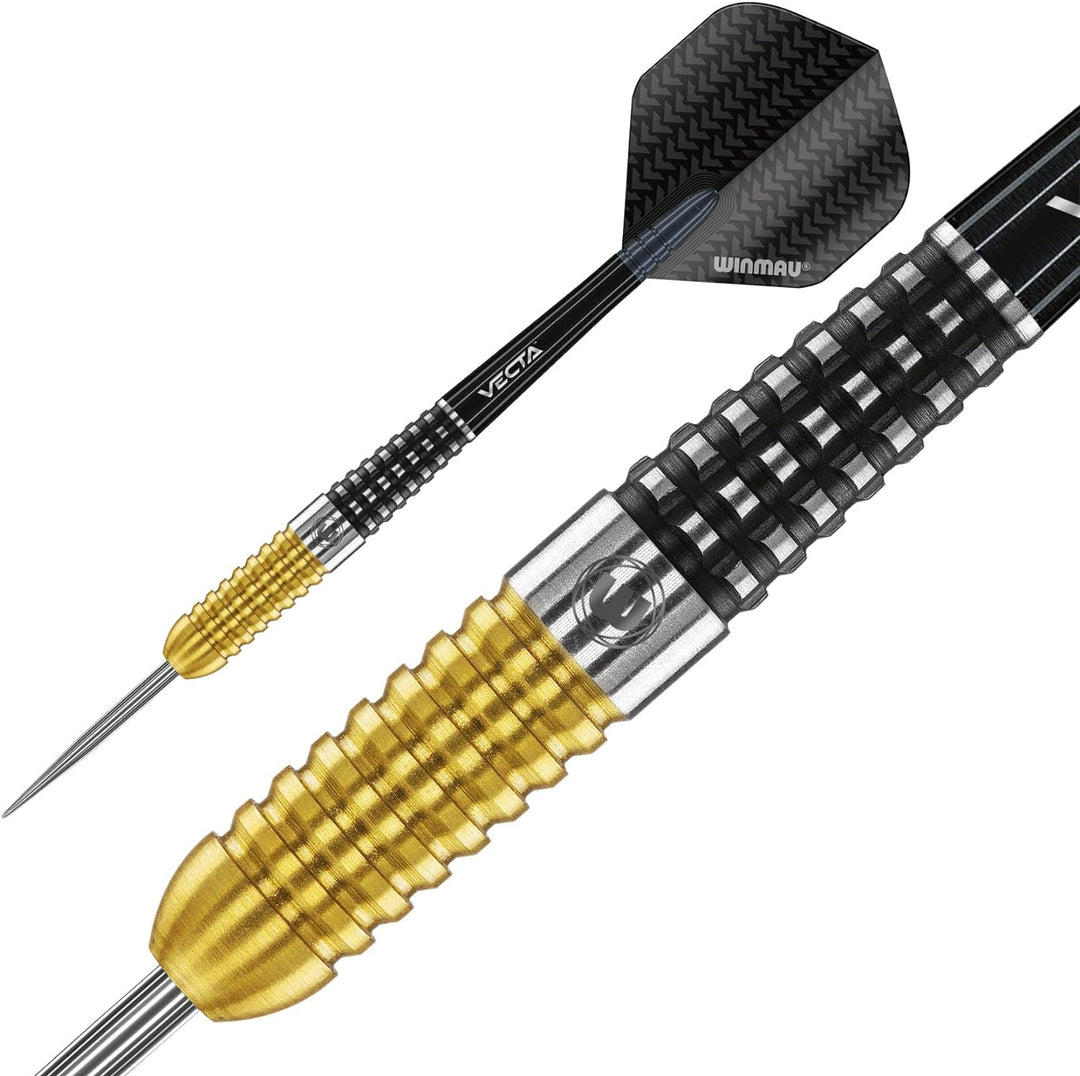 WINMAU Steve Beaton Special Edition 24 Gram Tungsten Darts with Prism Flights and Vecta Shafts (Stem