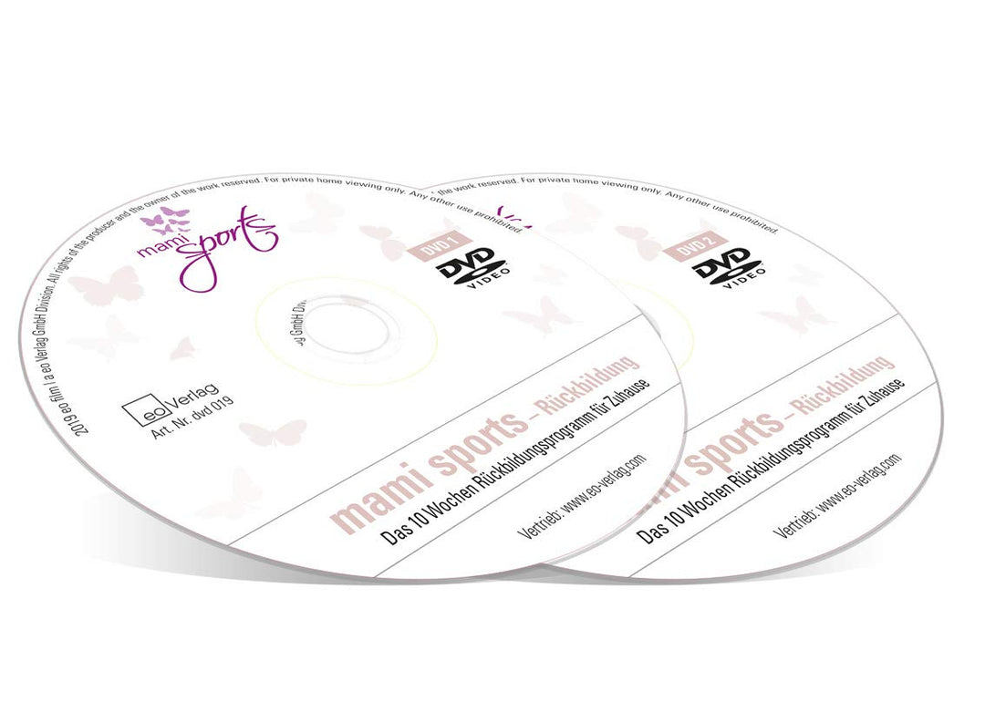 mami sports - Rückbildung (2 DVDs) / Das 10 Wochen Rückbildungsprogramm für Zuhause, DVD