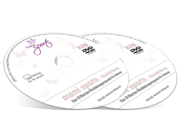 mami sports - Rückbildung (2 DVDs) / Das 10 Wochen Rückbildungsprogramm für Zuhause, DVD