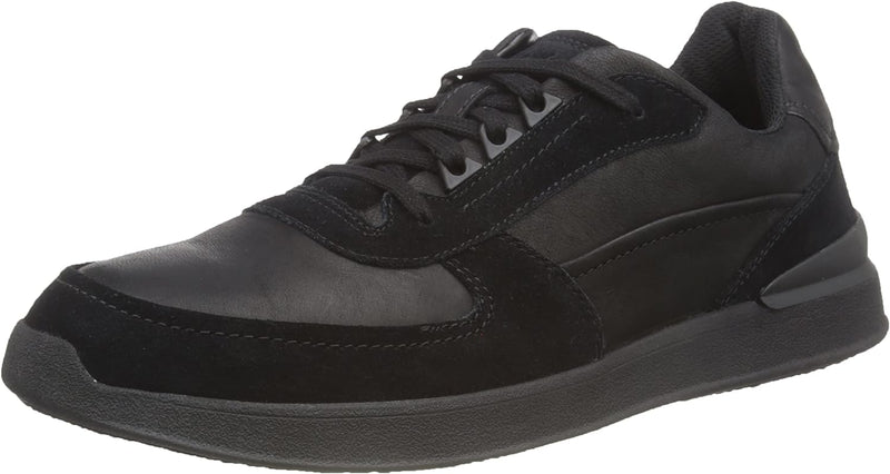 Clarks Herren Racelite Move Sneaker 39.5 EU Schwarz, 39.5 EU Schwarz