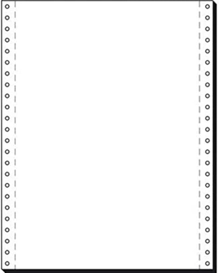 SIGEL 12376 Endlospapier 12 Zoll x 375 mm (A3 quer), 60 g, 2000 Blatt, 1fach