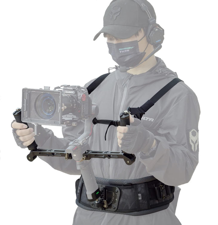 TILTA GSS-T04-DHB2-TK Quick Release Lightweight Dual Handle Gimbal Support System Shoulder Support D