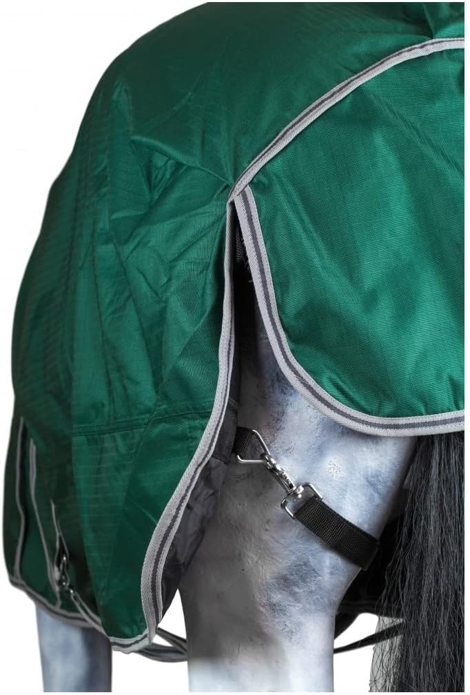 RL24 - Weidedecke Full Neck Basicline 600D Nylonfutter mit Füllung | Pferde Winterdecke | wasserdich