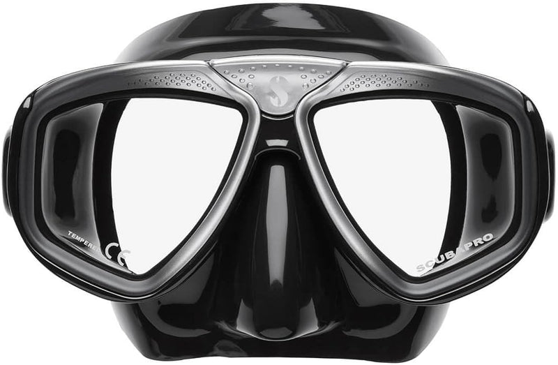 SCUBAPRO Zoom EVO Tauchmaske schwarz/silber, schwarz/silber