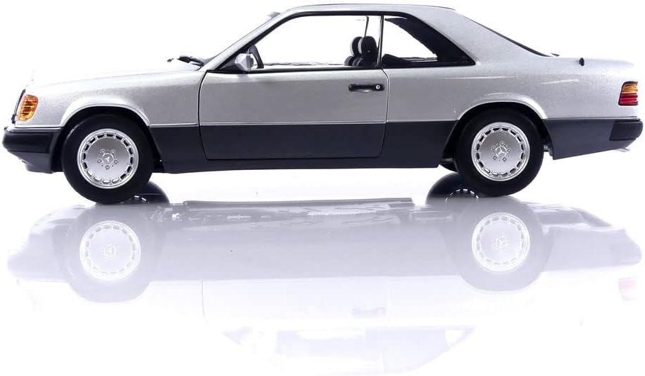 Norev NV183880 1:18 300 CE-24 Coupé 1990 Silber Mercedes-Benz Sammlerstück Modell, Multi