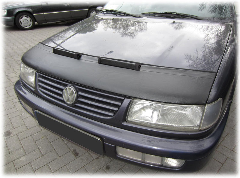 Carbon Optik AB-00745 Auto Bra kompatibel mit VW Passat B4 Typ 3A Bj. 1993-1996 Haubenbra Steinschla