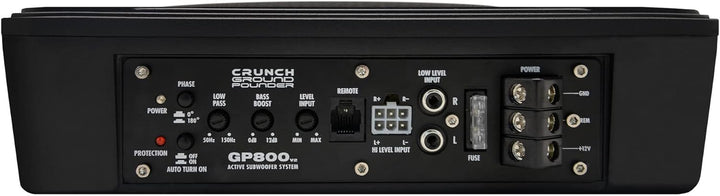 Crunch GP800V2 | 20 cm (8') Aktiv-Untersitz-Subwoofer
