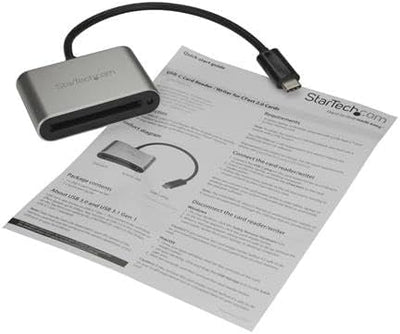 StarTech.com USB 3.0 Kartenleser für CFast 2.0 Karten - USB-C - USB Powered - UASP USB 3.0 (USB-C) -
