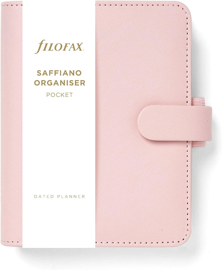 Filofax Pocket Saffiano Organizer - Blush, blush