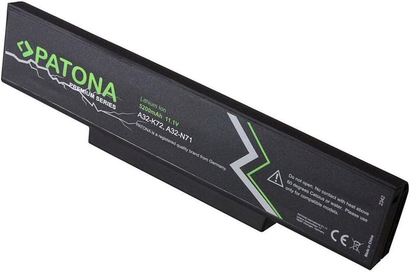 PATONA Premium 2342 Laptop Akku - Ersatz für ASUS 70-NX01B1000Z | 70-NXH1B1000Z | 70-NZY1B1000Z | 70