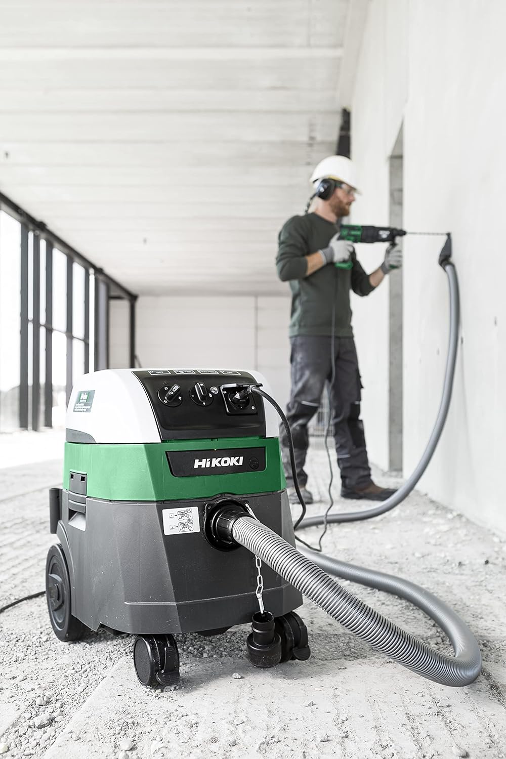 Hikoki RP250YDM RP250YDMWAZ, Nass Trockensauger, Grün Schwarz