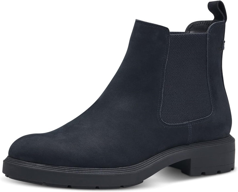 Tamaris Damen Ankle Boots, Frauen Stiefeletten 36 EU Blau Navy, 36 EU Blau Navy