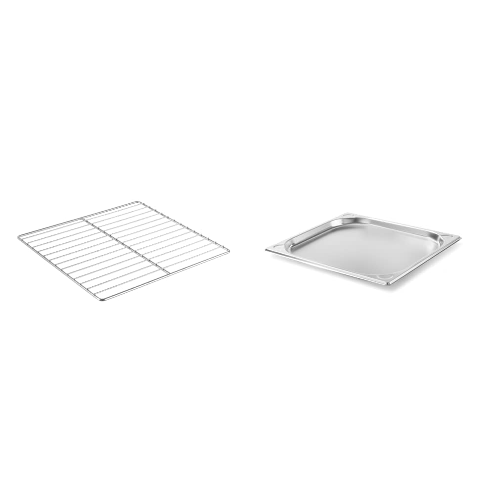 HENDI Gastronormrost, horizontal, Rost & Gastronormbehälter, Temperaturbeständig von -40° bis 300°C,