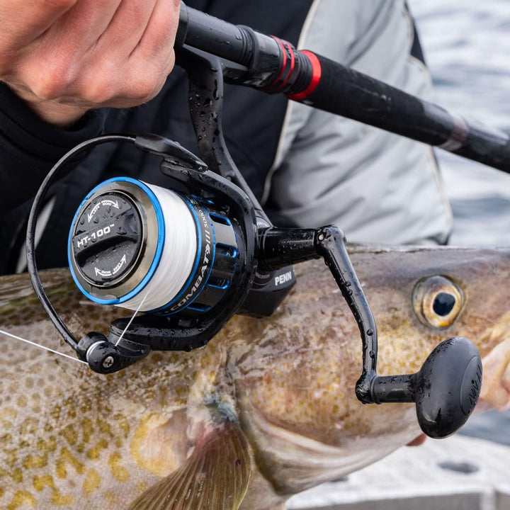 PENN Combat III Salzwasser Spinnrolle - Vielseitige Meeresangelrolle für Boot, Kajak, Ufer, Spinning