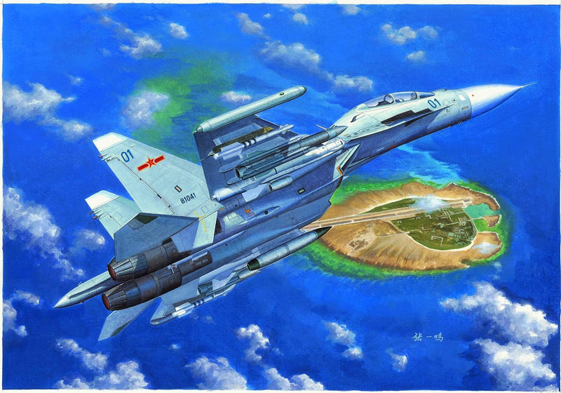 Trumpeter 01659 Modellbausatz Russian Su-30MKK Flanker G Fighter