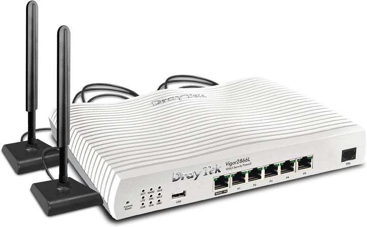 DrayTek Vigor2866L - LTE-Serie- 4G LTE & G.Fast Router für kleine und mittlere Unternehmen Vigor 286
