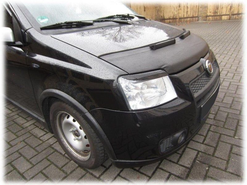 Auto-Bra AB-00146 kompatibel mit FIAT Panda Bj. 2003-2012 Haubenbra Steinschlagschutz Tuning Bonnet