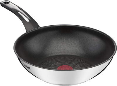 Tefal Emotion Wok-Pfanne, 28 cm, Antihaftbeschichtung, dicke Unterseite für gleichmässige Hitzeverte