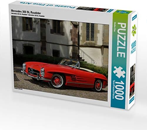 CALVENDO Puzzle Mercedes 300 SL Roadster 1000 Teile Lege-Grösse 64 x 48 cm Foto-Puzzle Bild von Stef