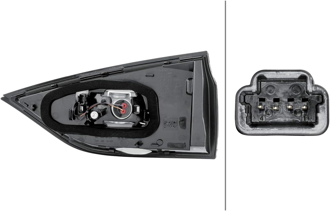 HELLA 2TZ 011 662-031 Heckleuchte - LED - innerer Teil - links - für u.a. Renault Espace V (Jr_) Lin