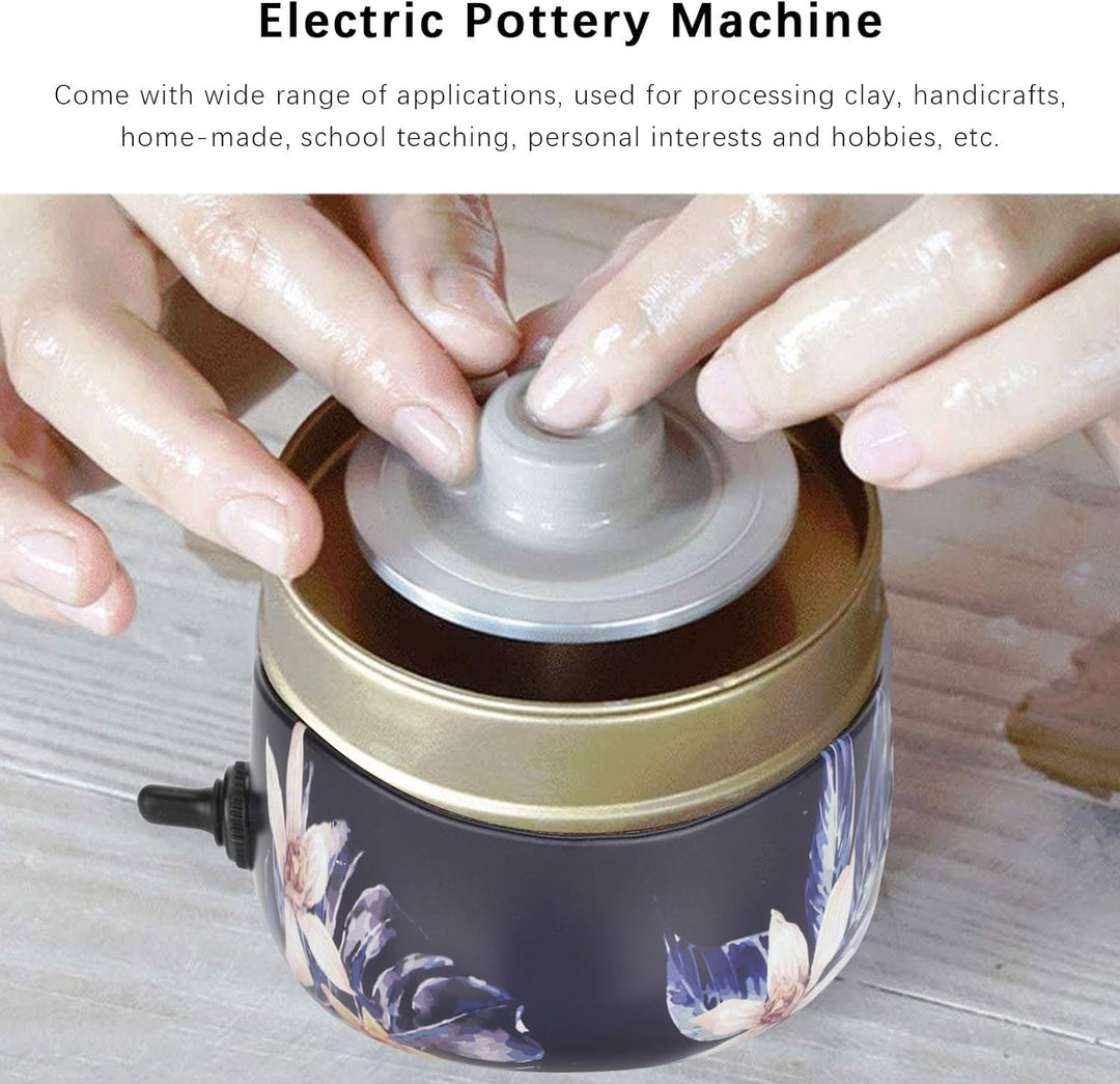 Töpferscheibenmaschine | Elektrische Keramik Maschine | Mini Pottery Wheel für Erwachsene/Kinder/Anf