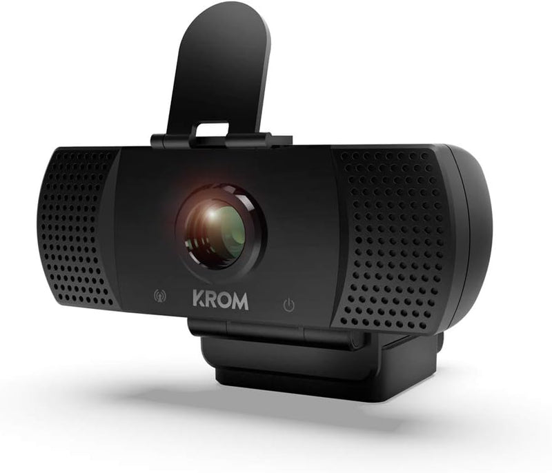 KROM Webcam KAM -NXKROMKAM- Webkamera entwickelt für Gaming, 1080p, 30fps, integriertes mikrofon, st