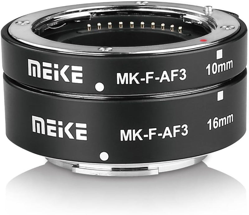 Meike MK-F-AF3 Auto Fucus Macro Extension Tube for Compatible with Fujifilm Mirrorless Camera(10mm 1