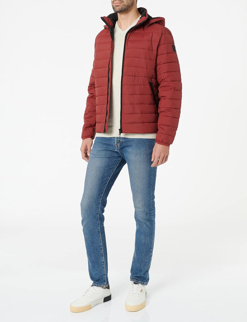 s.Oliver Herren Jacke Langarm L Dark Red, L Dark Red