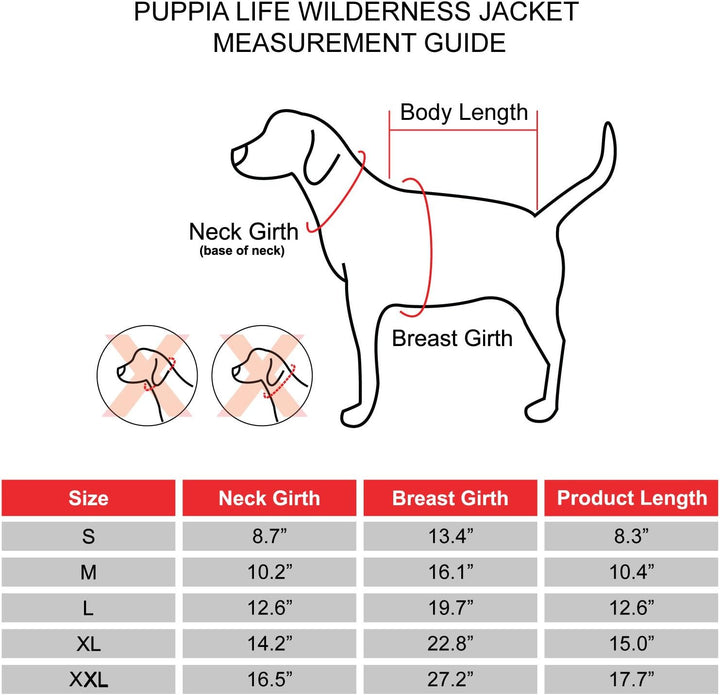 Puppia PLRA-JM9320 Wintermantel Wilderness, S, gelb gelb S, gelb S