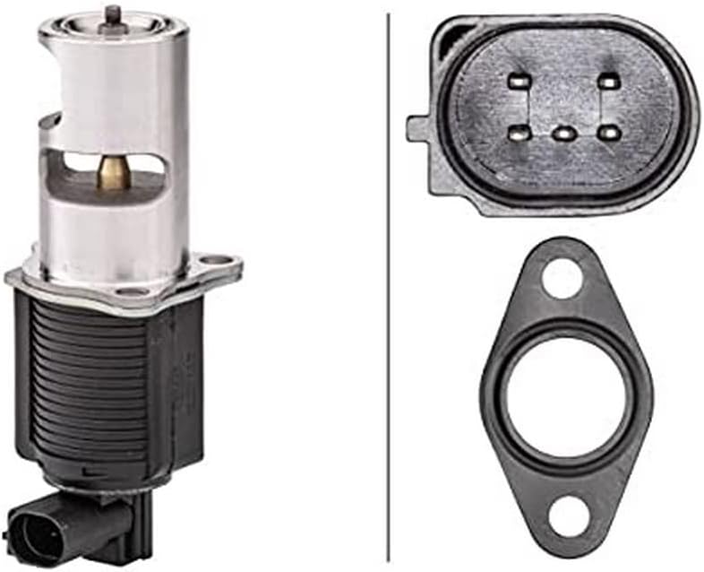 HELLA 6NU 014 864-481 AGR-Ventil - elektrisch - 5-polig - mit Dichtung