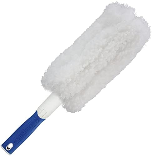 Unger Staubwedel aus Mikrofaser, Blau Mikrofaser-Woll-Staubwedel (blau), Mikrofaser-Woll-Staubwedel