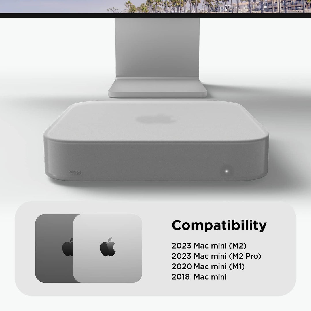 elago Silikonhülle Kompatibel mit Apple Mac Mini M2, M2 Pro [2023] Kompatibel mit Mac Mini M1 [2020]
